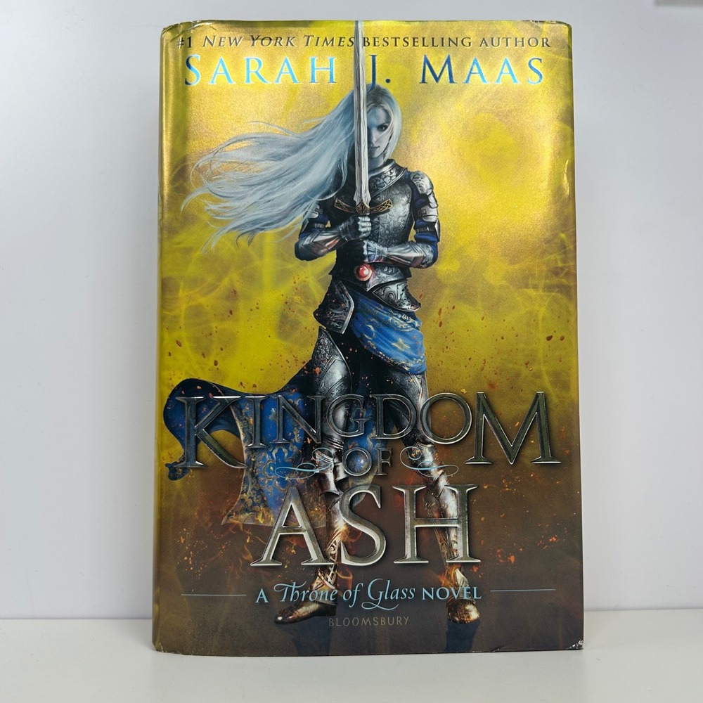Kingdom of Ash 1/1 Hardcover by Sarah J. Maas Throne of Glass